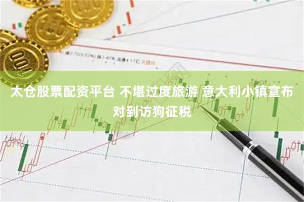 太仓股票配资平台 不堪过度旅游 意大利小镇宣布对到访狗征税