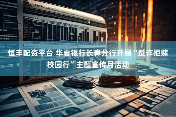 恒丰配资平台 华夏银行长春分行开展“反诈拒赌校园行”主题宣传月活动