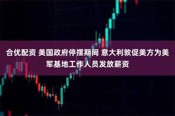 合优配资 美国政府停摆期间 意大利敦促美方为美军基地工作人员发放薪资