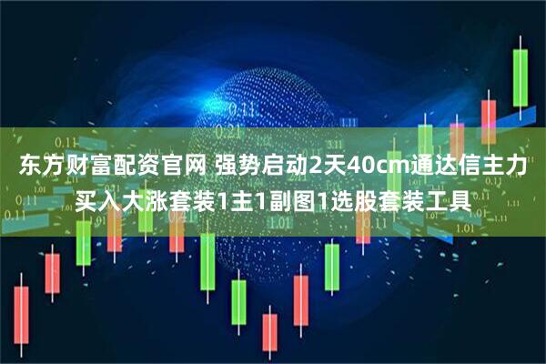 东方财富配资官网 强势启动2天40cm通达信主力买入大涨套装1主1副图1选股套装工具