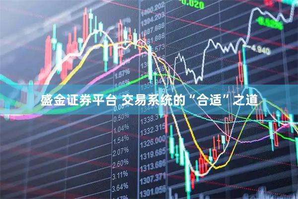 盛金证券平台 交易系统的“合适”之道